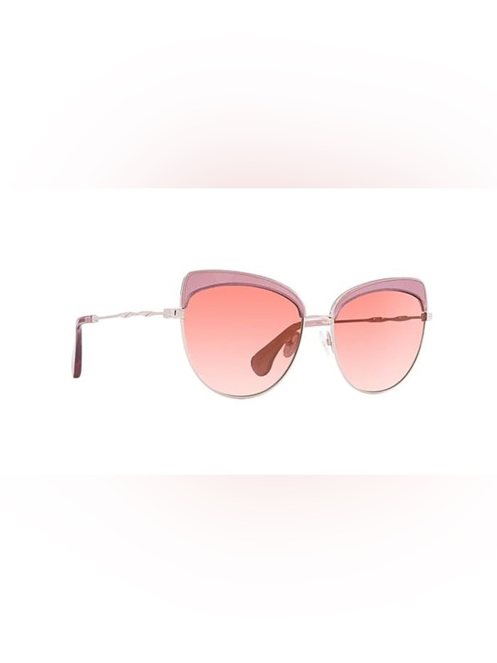 Diff Izzy Pink Cat-Eye Women's Sunglasses